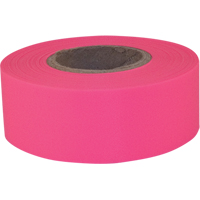 Ruban de signalisation Sub-Zero, 1,2" la x 150' lo, Rose fluorescent CSL Industriel Inc.