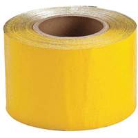 Ruban de marquage temporaire pour la chauss&eacute;e, 4" x 150', Vinyle, Jaune CSL Industriel Inc.
