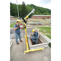 4-Piece Hoist System with Manhandler Hoist/Winch CSL Industriel Inc.