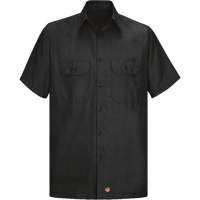 Short Sleeve Ripstop Shirt, Men's, 3X-Large, Black CSL Industriel Inc.