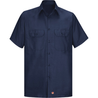 Short Sleeve Ripstop Shirt, Men's, 3X-Large, Navy Blue CSL Industriel Inc.