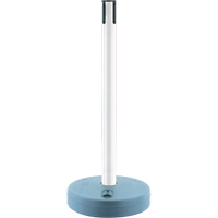 Outdoor TensaBarrier&reg; - Receiver Posts, 37" High, White CSL Industriel Inc.