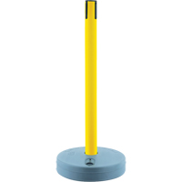 Outdoor TensaBarrier&reg; - Receiver Posts, 37" High, Yellow CSL Industriel Inc.