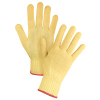 Gants tricot&eacute;s sans couture, Taille Petit/7, Calibre 7, Enveloppe en Kevlar, ASTM ANSI niveau A2/EN 388 niveau 3 CSL Industriel Inc.