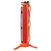 3-Legged Barrier, 50' L, Plastic, Orange CSL Industriel Inc.