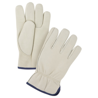Premium Winter-Lined Driver's Gloves, X-Large, Grain Cowhide Palm, Fleece Inner Lining CSL Industriel Inc.