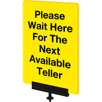 Sign Bracket for Portable Post, Black CSL Industriel Inc.