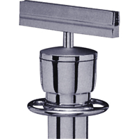 Sign Bracket for Portable Post, Satin Chrome CSL Industriel Inc.