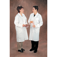 Sarraus de laboratoire, Poly-coton, Petit, Blanc CSL Industriel Inc.
