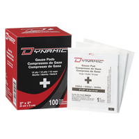 Dynamic Gauze, Pad, 2" L x 2" W, Sterile, Medical Device Class 1 CSL Industriel Inc.