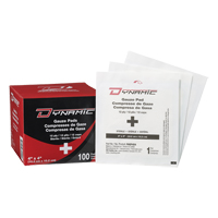 Dynamic Gauze, Pad, 4" L x 4" W, Sterile, Medical Device Class 1 CSL Industriel Inc.