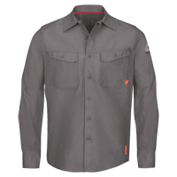 IQ Endurance&reg; Men's Work Shirts, Small, Grey CSL Industriel Inc.