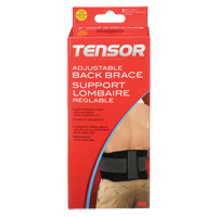 Tensor Adjustable Back Brace, Elastic, One Size CSL Industriel Inc.