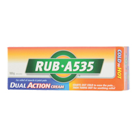 Soulagement chaleur Rub A535, Cr&egrave;me, Analg&eacute;sique CSL Industriel Inc.