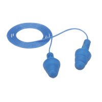 E-A-R UltraFit Metal-Detectable Earplugs, Corded, Regular, Bulk - Polybag, 25 NRR dB CSL Industriel Inc.