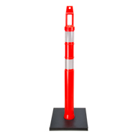 Premium Delineator Post, 42" H, Orange CSL Industriel Inc.