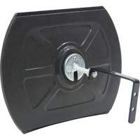 Miroir convexe rectangulaire/rond avec support, 12" h x 18" la, Int&eacute;rieur/Ext&eacute;rieur CSL Industriel Inc.