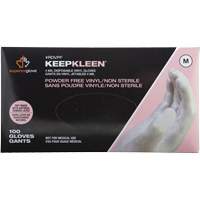 Gants jetables, Petit, Vinyle, 4 mils, Sans poudre, Blanc CSL Industriel Inc.