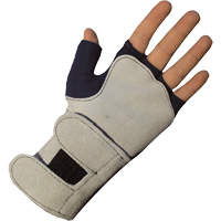 Gant antichocs avec support de poignet, Coton, Main Gauche, T-petit CSL Industriel Inc.