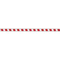 Tough-Mark Heavy-Duty Floor Marking, Rectangle, 48" L x 4" W, Red and White, Polyethylene CSL Industriel Inc.