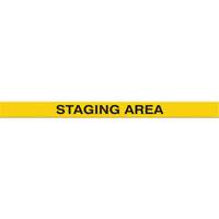 Tough-Mark Heavy-Duty Floor Marking, Rectangle, 48" L x 4" W, Yellow, Polyethylene CSL Industriel Inc.