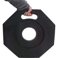 Rubber Base for Premium Delineator Posts, 12 lbs. CSL Industriel Inc.