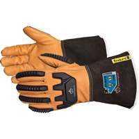 Gants de conducteur antichocs Endura, Petit, Paume en Cuir fleur de ch&egrave;vre, Kevlar CSL Industriel Inc.