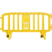 Movit Barricade, Interlocking, 78" L x 39" H, Yellow CSL Industriel Inc.