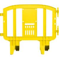 Minit Barricade, Interlocking, 49" L x 39" H, Yellow CSL Industriel Inc.