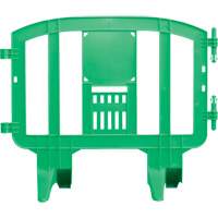 Minit Barricade, Interlocking, 49" L x 39" H, Green CSL Industriel Inc.
