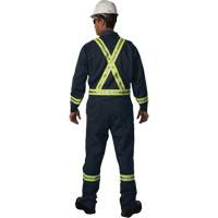 Combinaison non doubl&eacute;e Westex UltraSoft, Taille Grand (grande taille), Bleu marine, 12,4 cal/cm2 CSL Industriel Inc.