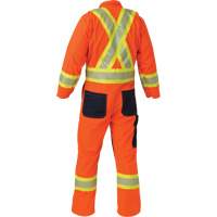 Combinaison ind&eacute;chirable, Petit, Orange haute visibilit&eacute; CSL Industriel Inc.
