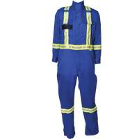 Firewall FR&reg; Striped Coveralls, Size X-Small, Royal Blue CSL Industriel Inc.