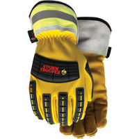 Gants 5782CR Storm Trooper, Petit, Paume en Cuir de vache, Poignet &eacute;lastique CSL Industriel Inc.
