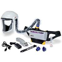 Versaflo Powered Air Purifying Respirator Painter's Kit, Headcover & Faceshield, Lithium-Ion Battery CSL Industriel Inc.