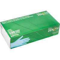 Gants jetables de calibre m&eacute;dical r&eacute;sistants &agrave; la perforation, Grand, Nitrile, 4,5 mils, Sans poudre, Bleu, Classe 2 CSL Industriel Inc.