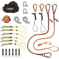 Squids&reg; 3186 Iron/Steel Worker's Tool Tethering Kit CSL Industriel Inc.