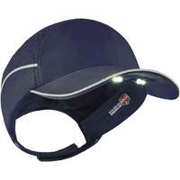 Casque antichocs l&eacute;ger avec lampe DEL 8965 Skullerz, Bleu marin CSL Industriel Inc.