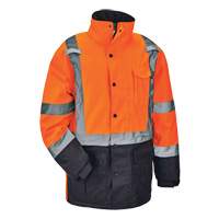 Parka thermique GloWear 8384 de Type R, Orange haute visibilit&eacute;, Grand CSL Industriel Inc.
