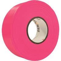 Flagging Tape, 1.1875" W x 164' L, Fluorescent Pink CSL Industriel Inc.