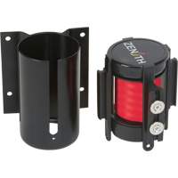 Wall Mount Barrier with Magnetic Tape, Steel, Screw Mount, 7', Red Tape CSL Industriel Inc.