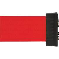 Wall Mount Barrier with Magnetic Tape, Steel, Screw Mount, 7', Red Tape CSL Industriel Inc.