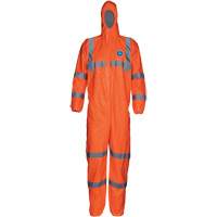 HV High Visibility Coveralls with Hood, Small, Orange, Tyvek&reg; 500 CSL Industriel Inc.