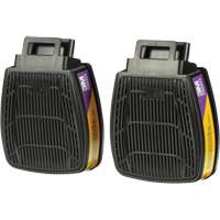 Cartouche & filtre pour respirateur Secure Click, Combinaison cartouche et filtre contre les particules pour gaz/vapeurs, Vapeurs organiques/Gaz acides/P100 CSL Industriel Inc.