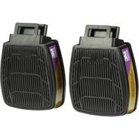 Cartouche & filtre pour respirateur Secure Click, Combinaison cartouche et filtre contre les particules pour gaz/vapeurs, Gaz multiples/Vapeurs/P100 CSL Industriel Inc.