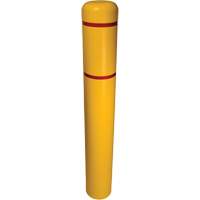 Bollard Cover, 4" Dia. x 54" L, Yellow CSL Industriel Inc.