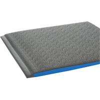 Tapis ergonomiques Wear-Bond Comfort-King, Rugueux, 3' x 5' x 9/16", Gris, Mousse de vinyle CSL Industriel Inc.