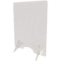 Countertop Safety Shield, 24" W x 32" H CSL Industriel Inc.