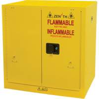 Flammable Storage Cabinet, 22 gal., 2 Door, 35" W x 35" H x 22" D CSL Industriel Inc.
