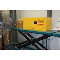 Flammable Storage Cabinet, 12 gal., 2 Door, 43" W x 18" H x 18" D CSL Industriel Inc.